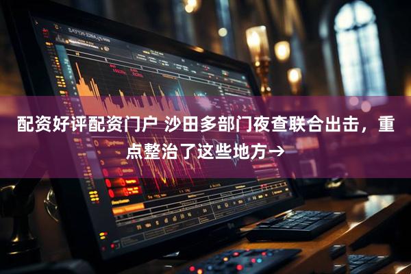 配资好评配资门户 沙田多部门夜查联合出击，重点整治了这些地方→